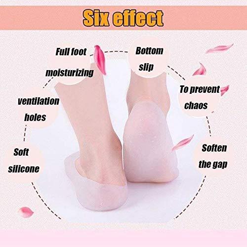 Anti Crack Full Length Silicone Foot Protector Socks