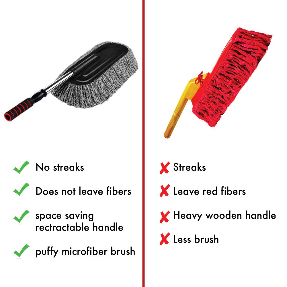 Microfiber Car Duster( 1 Free Car Dustbin)