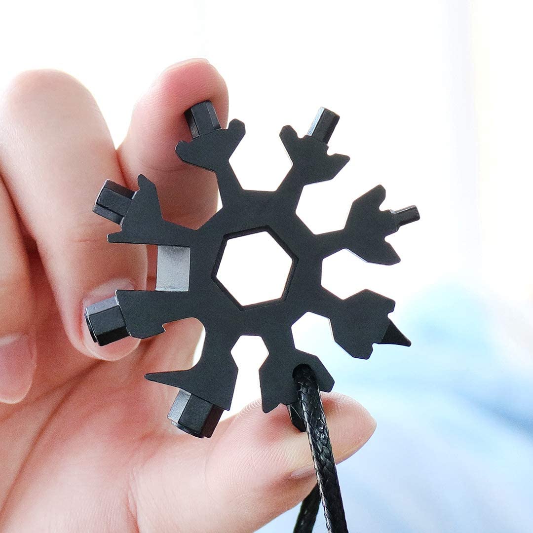 Portable 18 in 1 Stainless Steel Snowflake