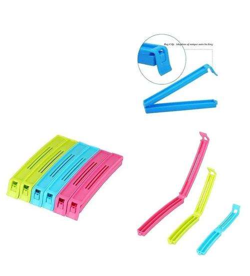 Bag Pouch Clip Sealer Multicolour 18 PCS